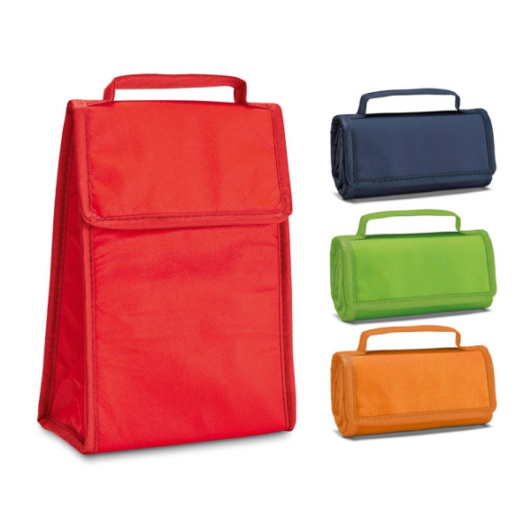 OSAKA. Opvouwbare koeltas 2 L in non-woven materiaal (80 g/m²)
