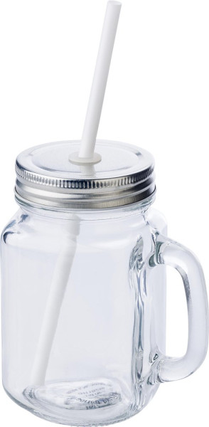 Glazen pot Sakina