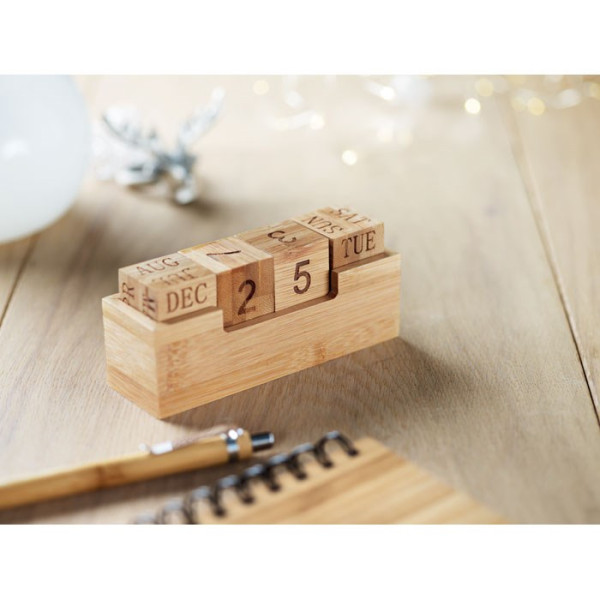 KARENDA - Bureaukalender bamboo