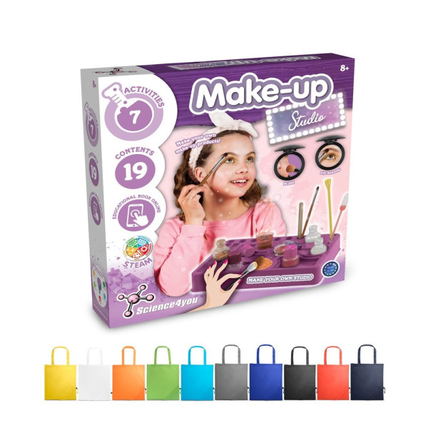 Makeup Studio Kit II. Educatief spel geleverd met een opvouwbaar 190T geschenkzakje