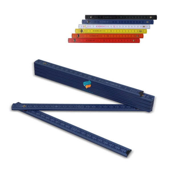 Duimstok hout 2m premium geschilderd