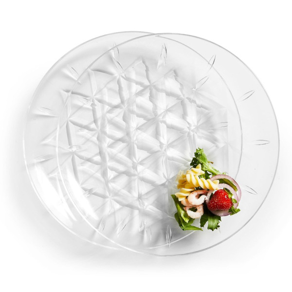 Sagaform Acryl picknick groot bord set van 2 Ø26cm