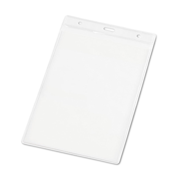WHITMAN. Verticale badgehouder van PVC
