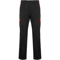 zwart, rood