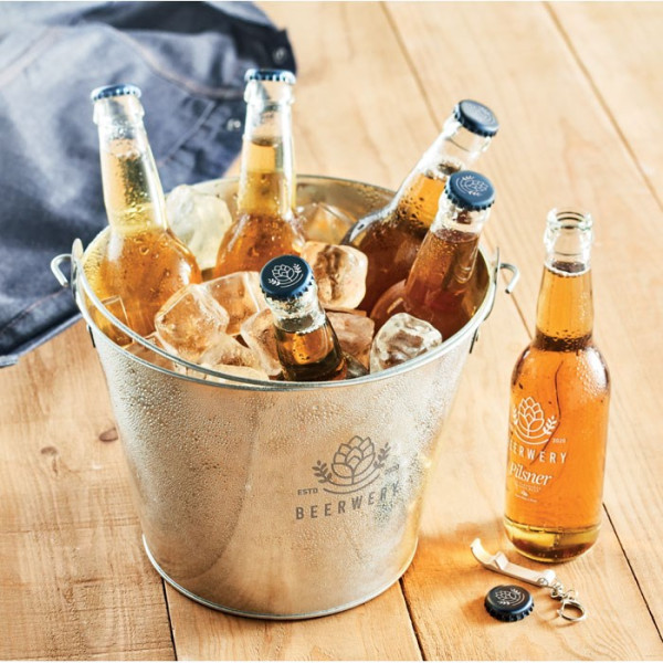 BUCKY - Metalen bieremmer 4L