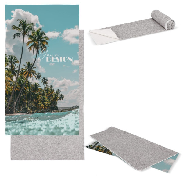 Sneldrogende handdoek R-PET 100x180cm sublimatie