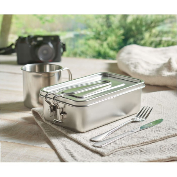 TAMELUNCH - Roestvrijstalen lunchbox