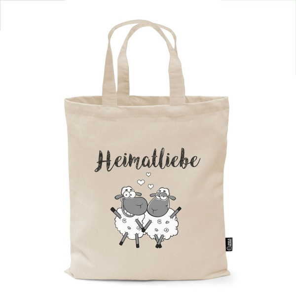 MONSCHAU - Katoenen tas met korte handvatten