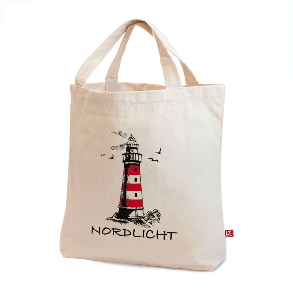 SYDNEY - Shopper met korte handvatten en bodemvouw
